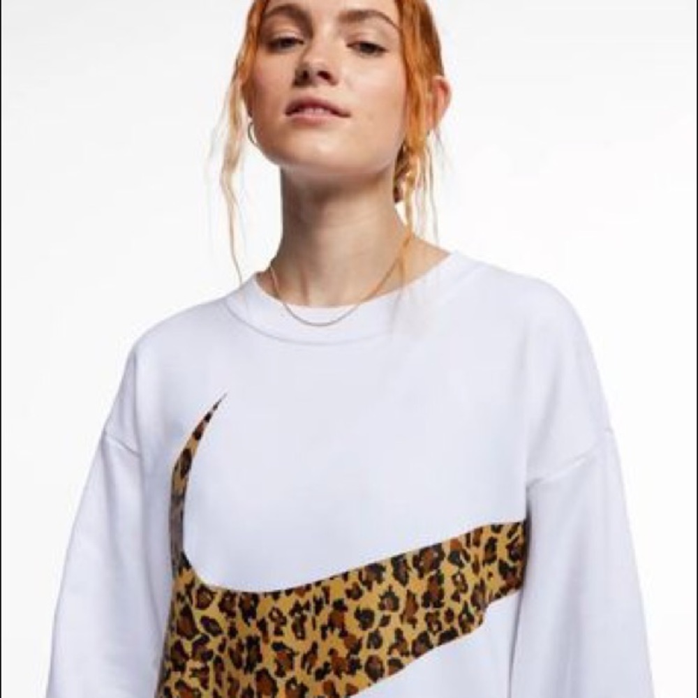 NWT Nike sportswear Crew animal print - Picture 5 of 7